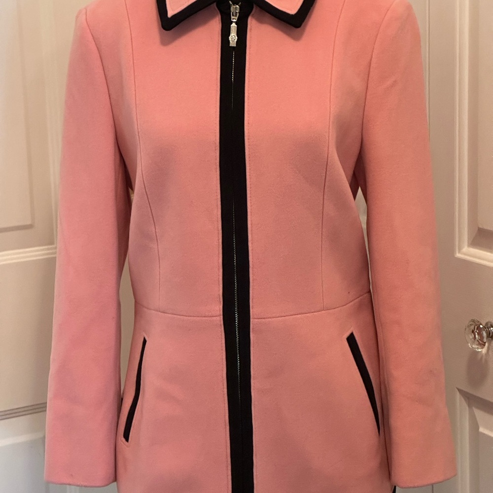 Versus Giovanni Versace pink with black trim jacket